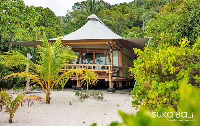 Bawah Reserve-海濱帳蓬式套房 Tented Beach Suite