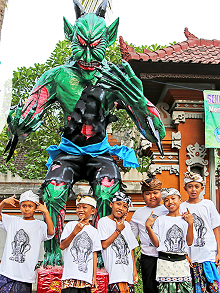 峇里島活動推薦｜安寧日前大鬼遊行 Ogoh Ogoh Parades